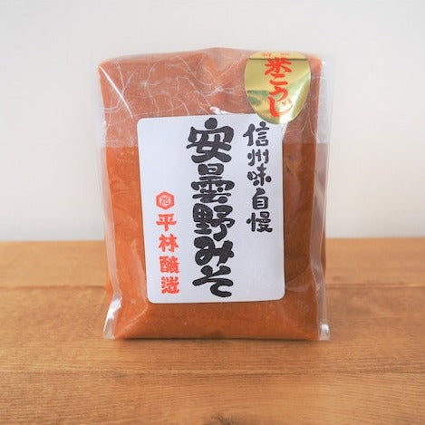 安曇野みそ 有機大豆使用、国産米こうじ味噌|平林醸造