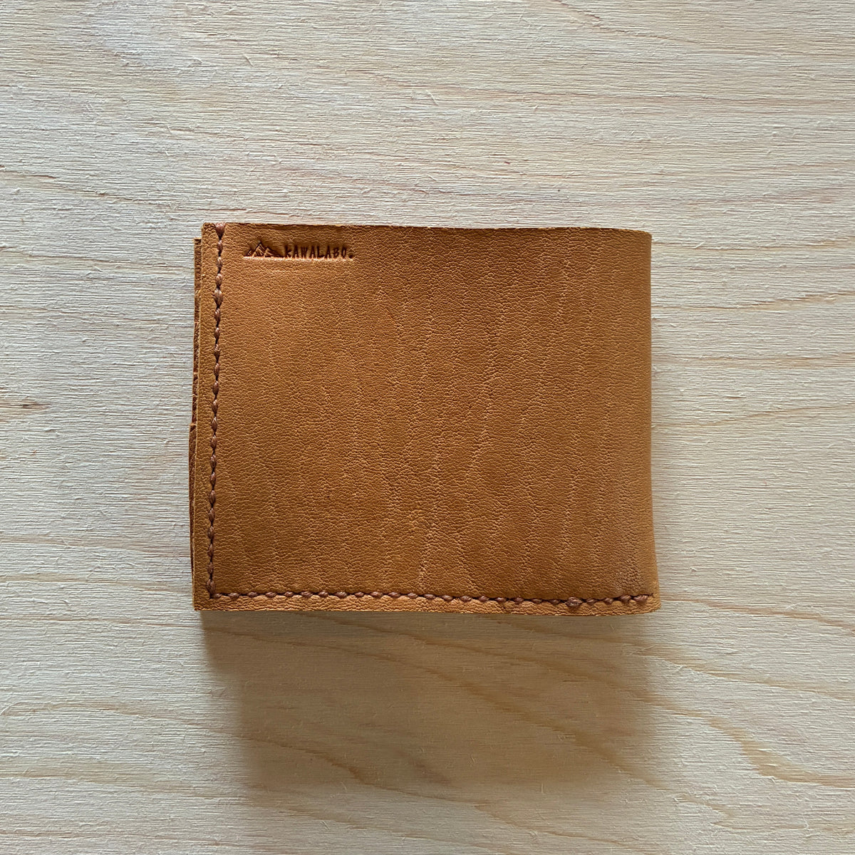 【鹿革 二つ折り財布｜Matsumoto】国産本革 エシカルレザークラフト ハンドメイド｜kawalabo.